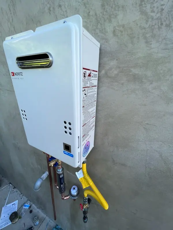 Tankless water heater installation for Goddard homes